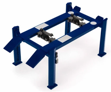 Adjustable Four-Post Lift - Greenlight 12884 - For 1/18 Scale Diecast Model Toy Car & Dioramas