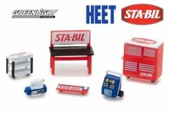 Muscle Shop Tools Sta-Bil & Heet, Red - Greenlight 13165/48 - 1/64 Scale Diecast Model Toy Car