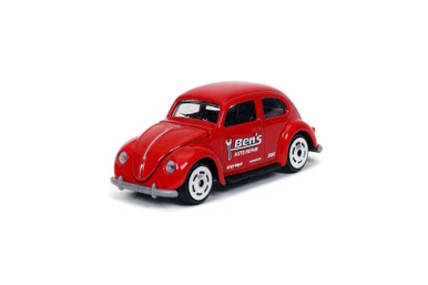 ModelToyCars Volkswagen Beetle, Red - Jada Toys 14051W1 - 1/64 Scale Diecast Model Toy Car