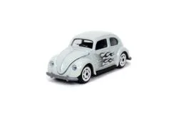 ModelToyCars Volkswagen Beetle, White - Jada Toys 14051W1 - 1/64 Scale Diecast Model Toy Car