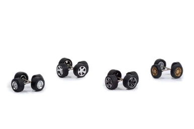 Auto Body Shop - Mopar Rubber Tires Set- Greenlight 16110C - 1/64 Scale Diecast Accessory