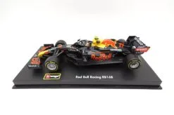 2021 Honda RB16 With Driver, #11 Sergio Perez - Bburago 18-38056PERE - 1/43 Scale Diecast Car