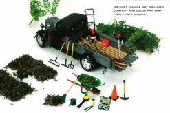 PHOENIX Hobby Gear Landscape Service- Garage Diorama Acc Set 18432-1/24 Scale Diecast Car Diorama Accessory