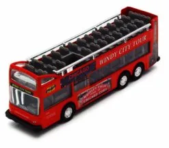 Showcasts Chicago Sightseeing Dbl Decker Bus 2168CG- 6 Inch Scale Diecast Model (Brand New, But NOT IN BOX)