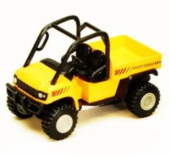 Utility Vehicles, Yellow - Showcasts 2171D - 4.5 Inch Scale Diecast Model Replica