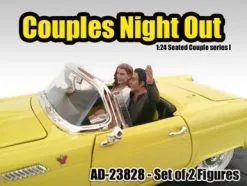 Seated Couple I Couples Night Out- American Diorama 23828 - 1/24 Scale Diecast Hobby Accessory