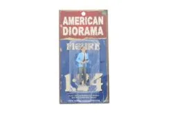 The Robbers Robber II, Turquoise-American Diorama 23922- 1:24 Scale Hand Painted Diorama Accessory