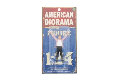 The Robbers Robber IV, Pink - American Diorama 23924 - 1:24 Scale Hand Painted Diorama Accessory