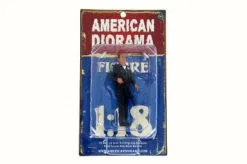 Police Officer I Figurine, American Diorama 24011 - 1/18 Scale Hobby Accessory