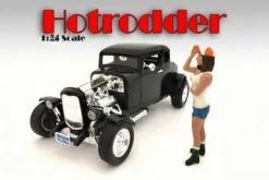 Hotrodders Nancy Figurine, American Diorama 24028 - 1/24 Scale Hobby Accessory