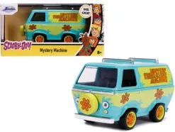 Jada Toys Scooby Doo Mystery Machine, Blue And Green - Jada 32040 - 1/32 Scale Diecast Model Toy Car