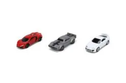 Fast & Furious 3-Pack Series 4, Fast And Furious - Jada Toys 32482 - 1/65 Scale Diecast Car