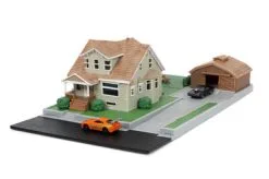 Fast & Furious Dom's House Diorama Set, Multi- - Jada Toys 33668 - 1/65 Scale Diorama
