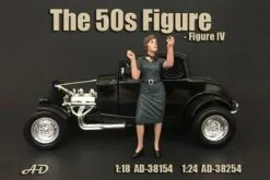 50's Style Figure IV, American Diorama 38154 - 1/18 Scale Accessory For Diecast Cars