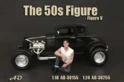50's Style Figure V, American Diorama 38155 - 1/18 Scale Accessory For Diecast Cars