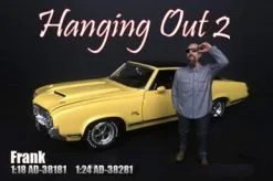 Frank Figure, Blue - American Diorama 38181 - 1/18 Scale Figurine - Diorama Accessory