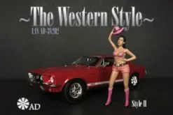 The Western Style II, Orange And Pink - American Diorama 38202 - 1/18 Figurine - Diorama Accessory