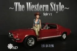 The Western Style VI, Beige And Blue - American Diorama 38206 - 1/18 Figurine - Diorama Accessory