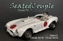 Seated Couple Series IV Figure A - American Diorama 38219 - 1/18 Figurine - Diorama Accessory