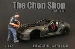 The Chop Shop Mr. Chopman Figure, American Diorama 38261 - 1/24 Scale Accessory For Diecast Cars