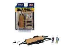 Haul N Go 1 Set, Silver - American Diorama 38377MJ - 1/64 Scale Figurine - Diorama Accessory