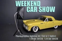 American Diorama Photographer Lighting Kit (Set Of 2 Lights) 38439 - 1/24 Scale Figurine - Diorama Accessory