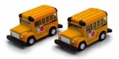 Kinsmart School Bus, Yellow -Kintoy 4004DY -3.75" Diecast Model Toy Car