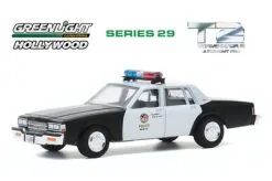 ModelToyCars 1987 Chevy Caprice Metropolitan Police, Terminator 2- 44890F/48 - 1/64 Scale Diecast Model Toy Car