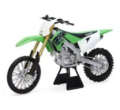 Kawasaki KX450F, Green - New Ray 49653 - 1/6 Scale Model Toy Motorcycle