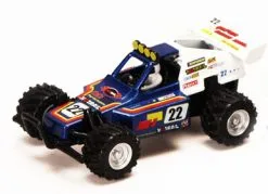 Turbo Buggy #22, Blue - Kinsmart 5106D - 5" Diecast Model Toy Car