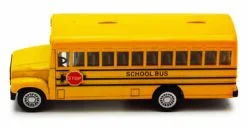 School Bus, Yellow - Kinsmart 5107D - 5" Diecast Model Toy Car