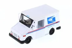 Kinsmart Long Live Postal Mail Delivery Vehicle, (USPS) - 5112D - 1/34 Scale Diecast Model Toy Car