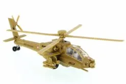 X Forces Attack Helicopter, Desert Tan - Showcasts 51265 - Diecast Model Toy Car