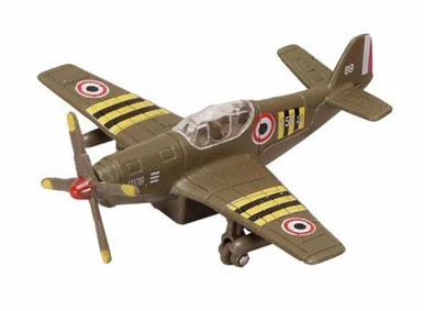 Vintage Aircraft, Brown - Showcasts 6080D - 4.75 Inch Scale Diecast Model Toy Airplane
