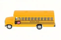 School Bus, Yellow - Kinsmart 6501D - Diecast Model Toy Car