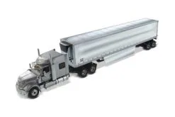 Diecast Masters Intl LoneStar Sleeper SFFA Tndm CabTractor W/ Refrigerated 71043 - 1/50 Scale Diecast Model Toy Car