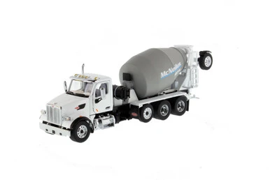 Diecast Masters Peterbilt 567 SFFA McNeilus Bridgemaster Concrete Mixer 71074 - 1/50 Scale Diecast Model Toy Car