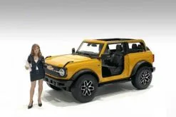 The Dealership - Female Salesperson, Black - American Diorama 76310 - 1/18 Scale Figurine