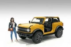 The Dealership - Customer IV, Black And Blue - American Diorama 76312 - 1/18 Scale Figurine