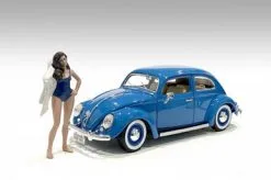 Beach Girls - Katy, Dark Blue - American Diorama 76313 - 1/18 Scale Figurine - Diorama Accessory