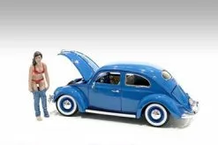 Beach Girls - Gina, Red - American Diorama 76414 - 1/24 Scale Figurine - Diorama Accessory