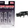 Secret Service Figurine Set, Black - American Diorama 76479MJ - 1/64 Figurine - Diorama Accessory