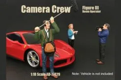 Camera Crew III 'Boom Operator' - American Diorama 77429 - 1/18 Scale Diecast Model Toy Car