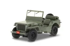 ModelToyCars 1942 Willys MB Jeep, M*A*S*H - Greenlight 86589 - 1/43 Scale Diecast Model Toy Car