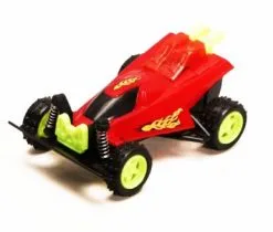 Showcasts Friction Powered Spark Fighter W/ Light, Red - 8902D - Model Toy Car