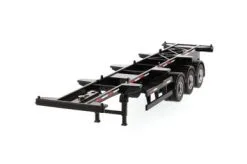 40' Skeletal Trailer, Black - Diecast Masters 91024 - 1/50 Scale Diecast Replica