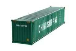 40' Dry Goods Sea Shipping Container 'China Shipping', Diecast Masters 91027C, 1/50 Plastic Replica