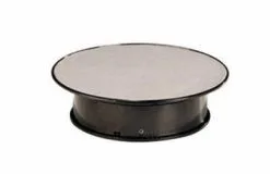 AUTOArt Small Rotary Display (8in/20cm), Silver - Auto Art 98018 - Diecast Model Vehicle Accessory