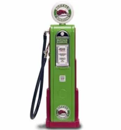 Lucky Road Signature Digital Gas Pump Buffalo Gasoline, Green - Yatming 98711 - 1/18 Scale Diecast Model