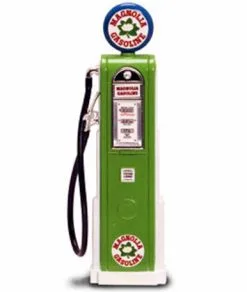 Lucky Road Signature Digital Gas Pump Magnolia, Green - Yatming 98741 - 1/18 Scale Diecast Model